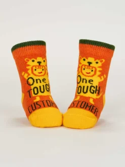 One Tough Customer/ Reflecting On My Behavior Baby Socks