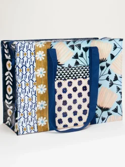 Patchwork Shoulder Tote