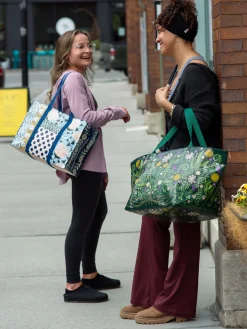 Patchwork Shoulder Tote