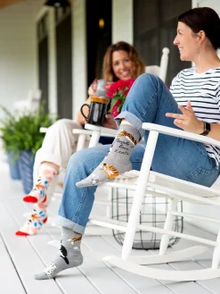 People I Love: Cats W-Crew Socks