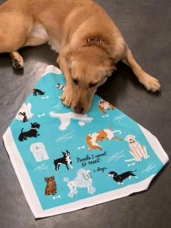 People I Want To Meet: Dogs Dish Towel