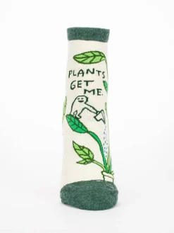 Plants Get Me W-Ankle Socks