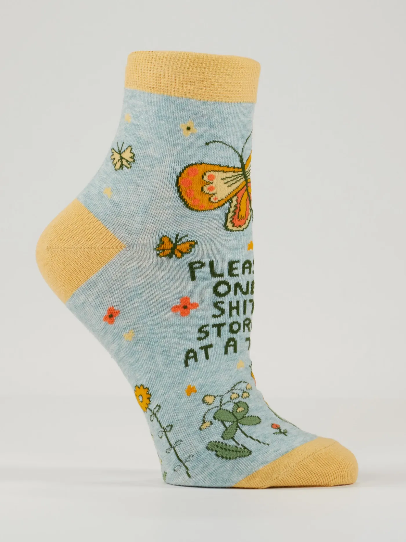 Please, One Shitstorm At A Time W-Ankle Socks