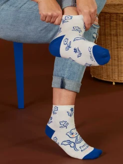 Pretty Anxious W-Ankle Socks