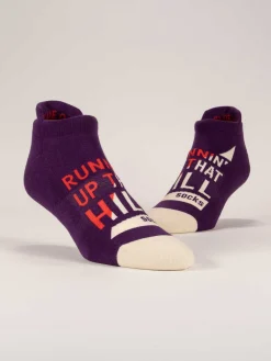 Runnin' Up That Hill Sneaker Socks