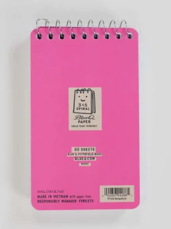 Sorry For Being Rude. I Have This Thing Where I'm Rude 3x5 Spiral Notebook