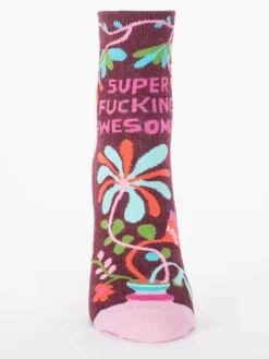 Super Fucking Awesome W-Ankle Socks