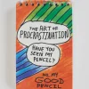 The Art Of Procrastination. Have You Seen My Pencil? No, My Good Pencil 3x5 Spiral Notebook