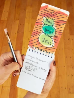 The Art Of Procrastination. Have You Seen My Pencil? No, My Good Pencil 3x5 Spiral Notebook