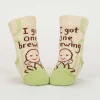 The Camera Loves Me/ I Got One Brewing Baby Socks
