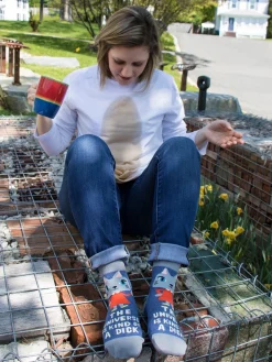 The Universe Is A Kind Of A Dick W-Ankle Socks
