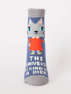 The Universe Is A Kind Of A Dick W-Ankle Socks