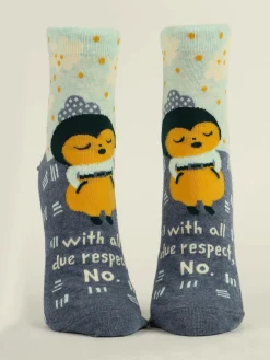 With All Due Respect, No. W-Ankle Socks