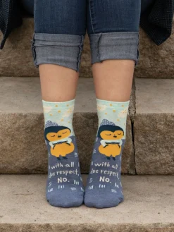 With All Due Respect, No. W-Ankle Socks