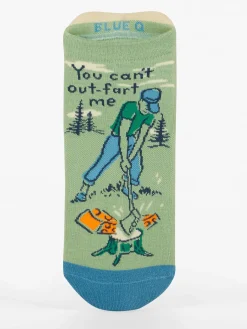 You Can't Out-Fart Me Sneaker Socks